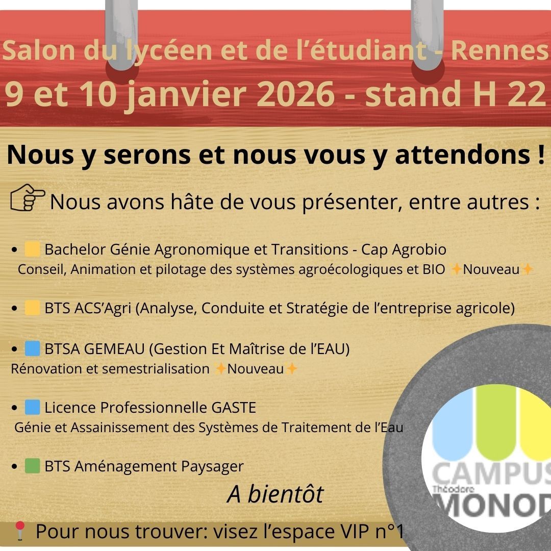 Liste des formations proposées par le CFPPA Le Rheu et le CPSA Combourg